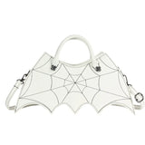 Lovefery Spiderweb Bat Handbag Purse