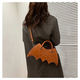 Lovefery Spiderweb Bat Handbag Purse