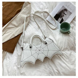 Lovefery Spiderweb Bat Handbag Purse