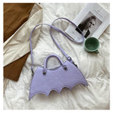 Lovefery Spiderweb Bat Handbag Purse