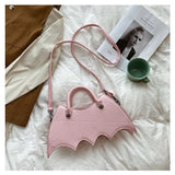 Lovefery Spiderweb Bat Handbag Purse