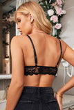 Lovefery Black Strappy Lace Bralette