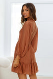 Vara Chiffon Ruffle Dress