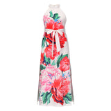 Lovefery Take Me To Paradise Printed Maxi Dress - Ivory