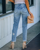 lovefery Live For This Medium Wash Distressed Jeans