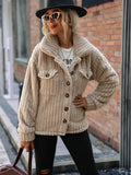 Lovefery VELVET CHEVRON PUFFER JACKET