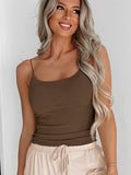 Lovefery Sleek + Chic Ribbed Bodysuit - Tan