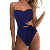 Lovefery Sungazer One Shoulder One Piece - Black