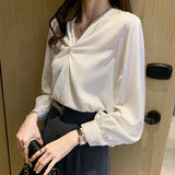 True Story Satin Blouse