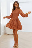 Vara Chiffon Ruffle Dress