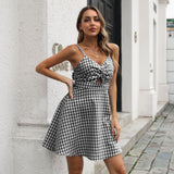 Lovefery So Chic Plaid Mini Dress