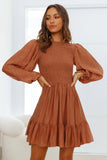 Vara Chiffon Ruffle Dress