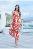 Lovefery Take Me To Paradise Printed Maxi Dress - Salmon