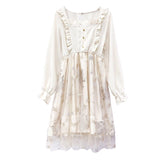 Lovefery Pegasus Moonshine Embroidered Fairy Lolita Dress