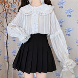 Lovefery Petunia Spiderlocks Kawaii Lolita Lace Shirt