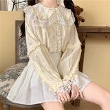 Lovefery Petunia Spiderlocks Kawaii Lolita Lace Shirt