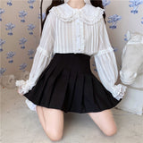 Lovefery Petunia Spiderlocks Kawaii Lolita Lace Shirt