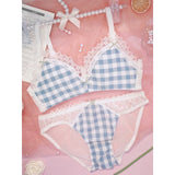 Lovefery Plaid Nymphet Lingerie Set