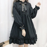 Lovefery Quinn Darkwish Long Sleeve Dress