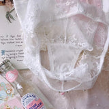 Lovefery Rose Princess Girly & Romantic Delicate Lace 2-Piece Soft Girl Nymphet Lingerie Set