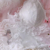 Lovefery Rose Princess Girly & Romantic Delicate Lace 2-Piece Soft Girl Nymphet Lingerie Set