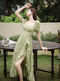 Lovefery Peridot Green Fairy Dress