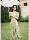 Lovefery Peridot Green Fairy Dress