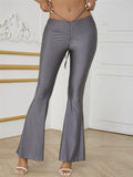 Lovefery Riley Ruched Flare V-waistline Pants