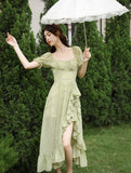 Lovefery Peridot Green Fairy Dress