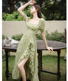 Lovefery Peridot Green Fairy Dress