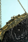 Lovefery Victorian Embroidered Handbag Purse