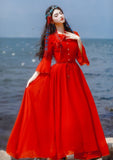 Lovefery Red Riding Hood Fairytale Dress