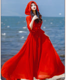 Lovefery Red Riding Hood Fairytale Dress