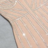 Lovefery Shani Bandage Rhinestone Dress