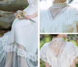 Lovefery Summer Sanctuary White Lace Gunne Sax Dress