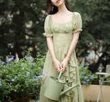 Lovefery Peridot Green Fairy Dress