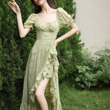 Lovefery Peridot Green Fairy Dress