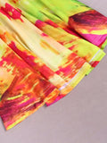 Lovefery Azure Tie Dye One Shoulder Summer Dress