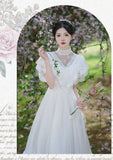 Lovefery Summer Sanctuary White Lace Gunne Sax Dress