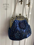 Lovefery Victorian Embroidered Handbag Purse