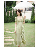 Lovefery Peridot Green Fairy Dress