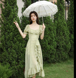 Lovefery Peridot Green Fairy Dress