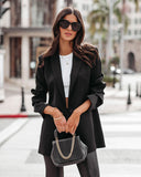 Standards Pocketed Blazer - Black