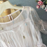 Lovefery Swan Glittershine Star Sequin Embellished Tulle Fairy Dress