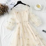 Lovefery Swan Glittershine Star Sequin Embellished Tulle Fairy Dress