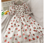 Lovefery Sweet Strawberry Embellished Fairy Dress