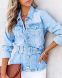 Traynor Belted Denim Jacket