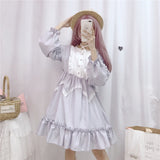 Lovefery Vanessa Belle Long Sleeve Lavender Lolita Dress