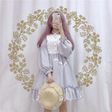 Lovefery Vanessa Belle Long Sleeve Lavender Lolita Dress