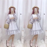 Lovefery Vanessa Belle Long Sleeve Lavender Lolita Dress